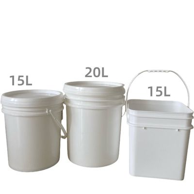 Werkzeug maßgeschneidert 2L 5L 8L 10L 20L 25L 5 Liter Plastikbehälter mit Deckel und Griff langlebig