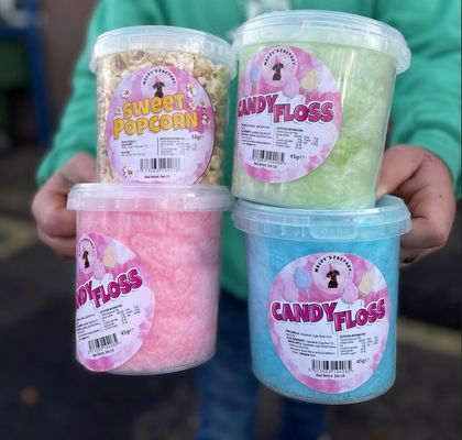 1L Plastikbecken für Eis und Joghurt Rotfarbe IML-Druck 1,0-2,5 mm Dicke