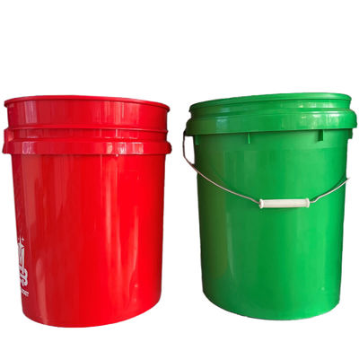 Siebenschirm/Wärmeübertragung/IML-Druck Plastikbehälter 5L/10L mit versiegbarem Deckel
