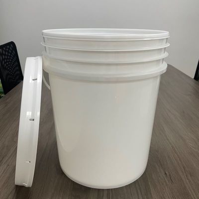 Siebenschirm/Wärmeübertragung/IML-Druck Plastikbehälter 5L/10L mit versiegbarem Deckel