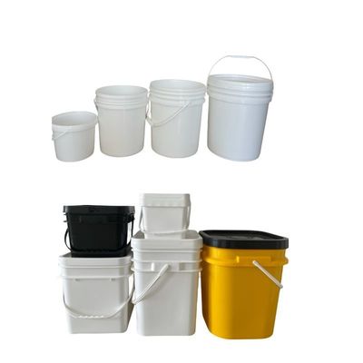 Quadratischer Eimerdeckel und Handgelenk HDPE-Kunststoffbehälter für Speicherzubehör für Kaffeebohnen