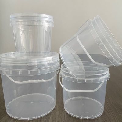Anpassen YES 4L Plastikbehälter mit Deckel Chemische Soße Lagerung Lösung