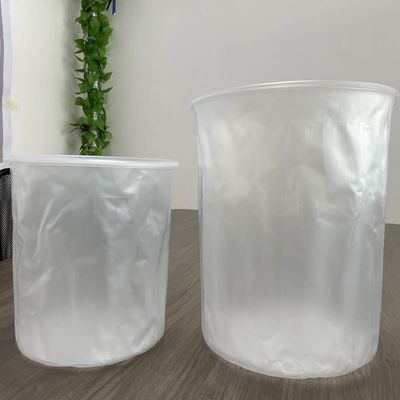 Rote benutzerdefinierte Auskleidung für Farbkleber und chemische Flüssigkeit in Plastikbehältern