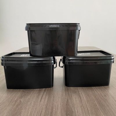 GAP/ISO/FDA zertifizierter roter Quadrat-Eisbehälter mit individuellem Drucken und individuellem Anpassen