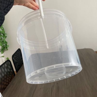 Industriell angepasste 1L/2L/4L weiße Plastikbehälter für Lebensmittelverpackungslösungen