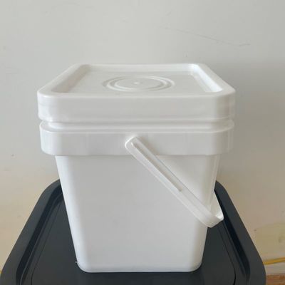5L Quadrat-Kunststoffbehälter für Getränke und Kosmetika aus Lebensmittelmaterial