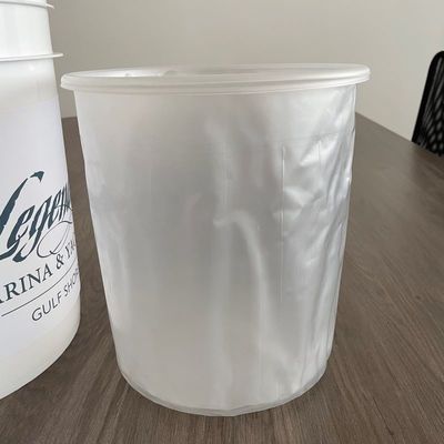 10,0-2,5 mm Dicke Einwegbehälter für 20L-Eimer aus gelbem antistatischem Kunststoff