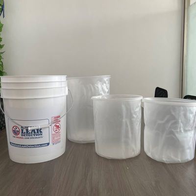 Anpassen 5 Gallonen Eimer Liner Taschen Clear Liner für Runde / Rechteck Farbe Eimer