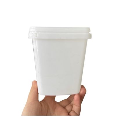 Quadratischer Eimer 32oz Essensbehälter mit Wärmeübertragungsdruck und GAP/ISO/FDA-Zertifikat