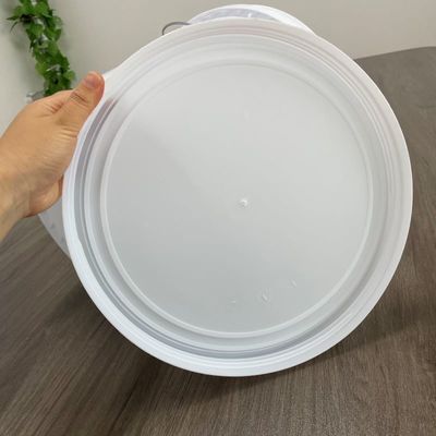 1.0 bis 2,5 MM Dicke Runder Kunststoff 5 Gallonen Eimer mit verschraubtem Deckel