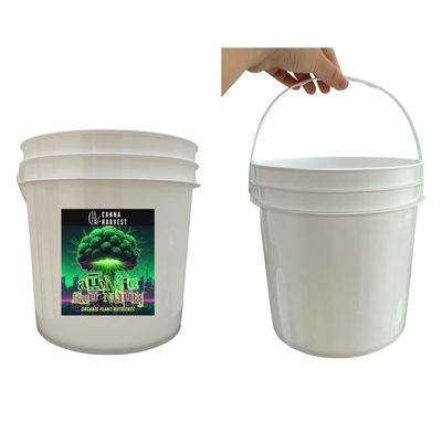 Roter 1 Gallon 2 Gallon Plastikbehälter mit Deckel und Handgriff Die perfekte Lagerlösung
