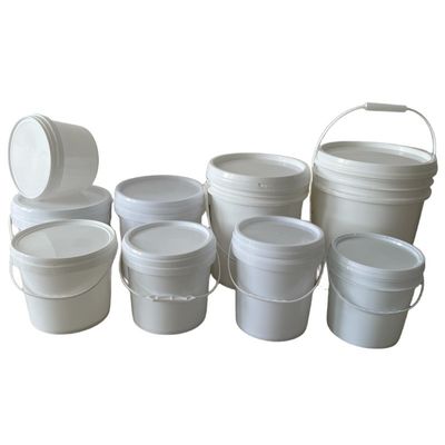 1L, 2L, 3L, 4L, 5L runde Plastikbehälter mit Deckel und Griff für die Speicherung von Lebensmitteln