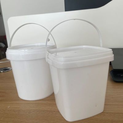 Silk Screen/Wärmeübertragung/IML-Druck quadratischer Plastikbehälter für Süßigkeiten und Kekse