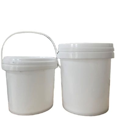 3L 5L 6L 8L 10L Runder Plastikbehälter mit Griff aus PP-Material für Farbe und Industrie