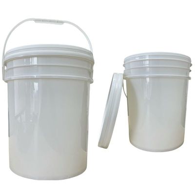 Quadratische 5 Gallonen 6,5 Gallonen Fett Plastikbehälter mit kundenspezifischem Wärmeübertragungsdruck