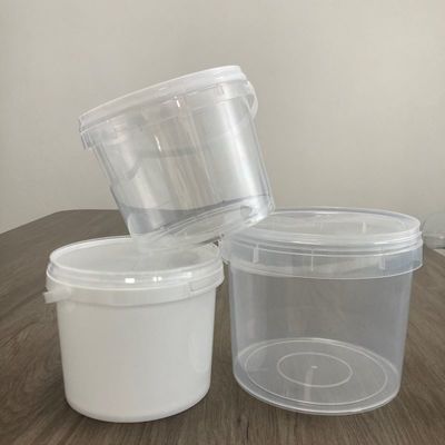 Langlebiger 1L Süßigkeiten Eimer 32oz gedruckte Popcorn Plastik Eimer mit Deckel und Griff