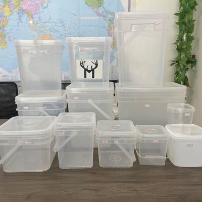 1L 2,5L 2L 3L 4L 5L 10L 18L 20L 5 Liter Plastikbehälter mit einer Dicke von 1,0 bis 2,5 mm