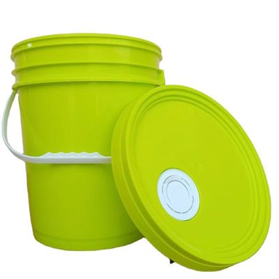 Anpassen 1L 2L 3L 5L 8L 10L 15L 20L 25L Plastik Eimer Runde Form Eimer mit Griff