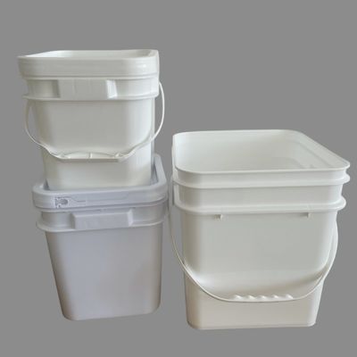 Plastikbehälter Transparent Klares Lebensmittel-Plastik 1 bis 20L Milch Plastik Eimer mit Deckel