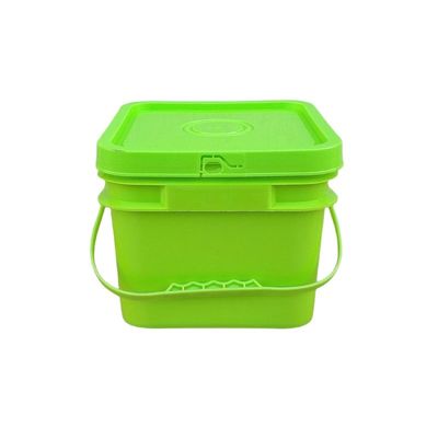 Werkzeug 20L 25L Lebensmittelqualität 5 Gallonen 7 Gallonen Plastikbehälter mit Deckel Kompost Quadratbehälter