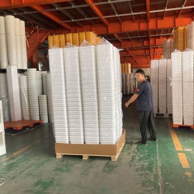 Anpassen 1L 2L 3L 1 Gallon Lebensmittel-Grade unzerbrechliche klare Plastik Eimer für Industrie