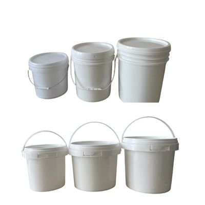 Durchsichtige Eimer 1L 2L 3L 1 Gallonen Lebensmittelqualität unzerbrechliche Kunststoff Eimer 1,0 bis 2,5 MM