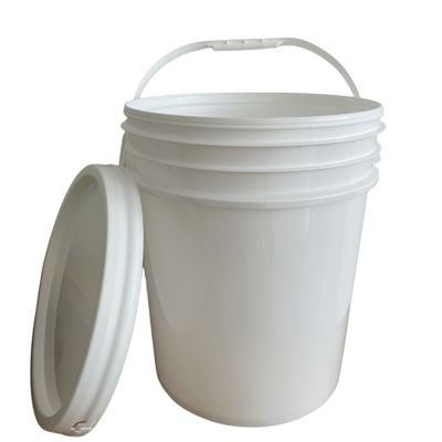 Bequeme 20L Kunststofffarbe Eimer mit leicht zu öffnenden Design und starke Griffe
