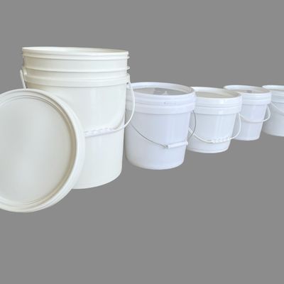 10L 12L 16L 18L 20L 25L weiße Farbe Rechteck Plastikbehälter mit Deckel aus Qingdao