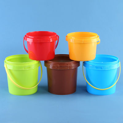 500 ml rundes PP-Kunststoffbehälter mit Deckel und Griff für Erdnussbutterspeicher