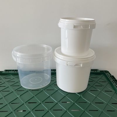 500 ml rundes PP-Kunststoffbehälter mit Deckel und Griff für Erdnussbutterspeicher