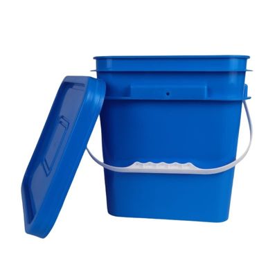 Polypropylen/HDPE 1L 2L 3L 4L 5L 7L 8L 10L quadratische Eimer mit Deckelwerkzeug zum Nutzen