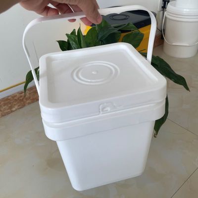 10L 15L 20L Quadrat Plastikbehälter mit Deckel