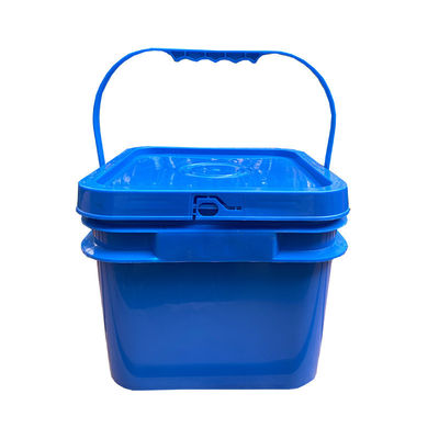 Langlebiger 2 Gallonen Quadratbehälter Transparent Custom LOGO gedruckt Hergestellt und anpassbar