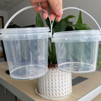 Polypropylen-Eimer mit einer Dicke von 1,0 bis 2,5 mm für robuste Plastikfässer und -Eimer