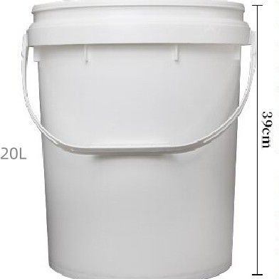 Gelber Plastikbehälter und -behälter für 1L 2L 3L 4L 5L 8L 10L 15L 18L 20L