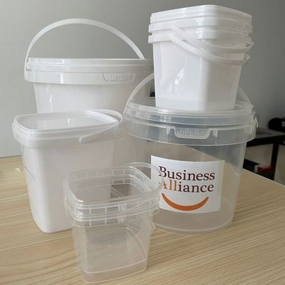 Personalisieren Sie 500ml Quadrat Eimer PP Material für Ihre Getränke Produktion Bedürfnisse