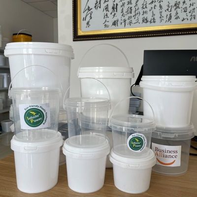 Fass Plastikbehälter Klarbehälter 1L 2L 3L 4L 5L Druck Seidenfett/Wärmeübertragung/IML