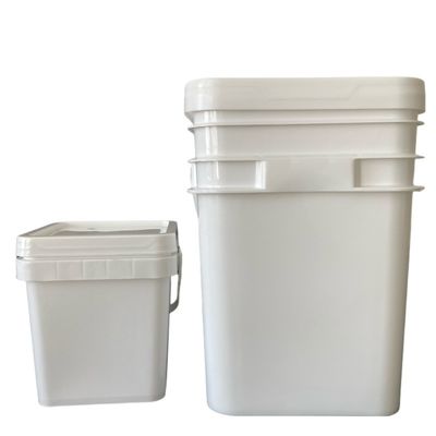 1L/2L/3L/4L/5L Lagerbecher Langlebiger und vielseitiger Polypropylen-Quadratbehälter mit Deckel