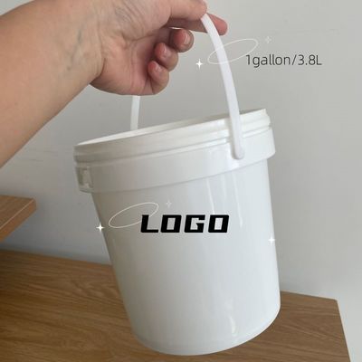 Runder oder Quadratischer 10 Liter Lebensmittelsicherer Plastikbehälter mit Metallgriff und Deckel garantiert