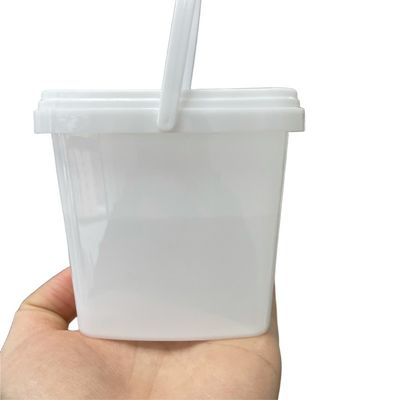 Speicherbehälter für Snacks mit Deckel quadratische Form 1,0 bis 2,5 mm Dicke Wiederverwendbar und langlebig