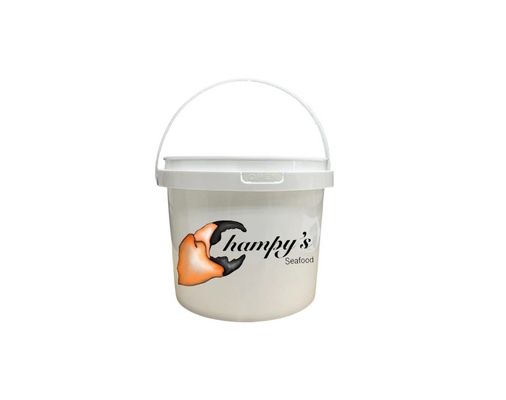 Polypropylen/HDPE 1 Liter Kunststoffbehälter mit robustem und langlebigem Deckel