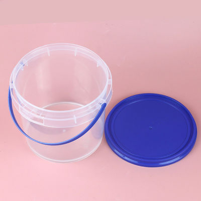 Industrielle Anpassung 300 ml 500 ml 750 ml 1 L klare Plastikbehälter mit Deckel und Deckel