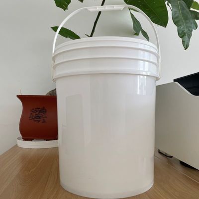 Einfach offene Deckel 25L und 7 Gallonen HDPE Plastikbehälter Zertifikat GAP/ISO/FDA