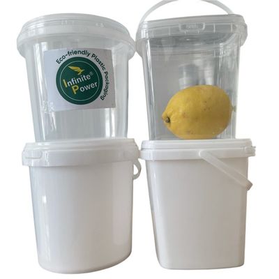Anpassbarer klarer Plastikbehälter mit Deckel aus 100% reinem Polypropylen