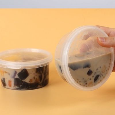 10,0-2,5 MM Dicke Maßgeschneiderter Plastikbehälter für Lebensmittelsoße, Suppe, Eis und Zucker
