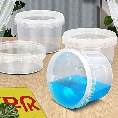 10,0-2,5 MM Dicke Maßgeschneiderter Plastikbehälter für Lebensmittelsoße, Suppe, Eis und Zucker