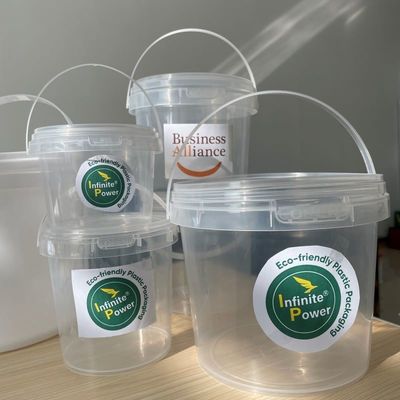 16/24/32 oz Quadratische Lebensmittelbehälter Wanne für Popcorn Süßigkeiten Eimer Deckel und Griff enthalten