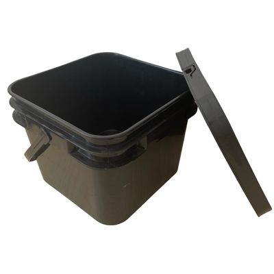 Werkzeug 2 Gallonen Quadrat Plastikbehälter mit manipulationssicheren Deckeln GAP/ISO/FDA zertifiziert