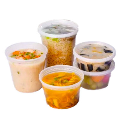 200 ml 350 ml 500 ml 750 ml Plastik Runder Verpackung Behälter Eimer für Ihre
