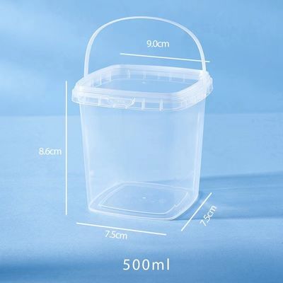 1.0 bis 2,5 MM Dicke Kunststoffbäder mit Deckel, von GAP/ISO/FDA zertifiziert